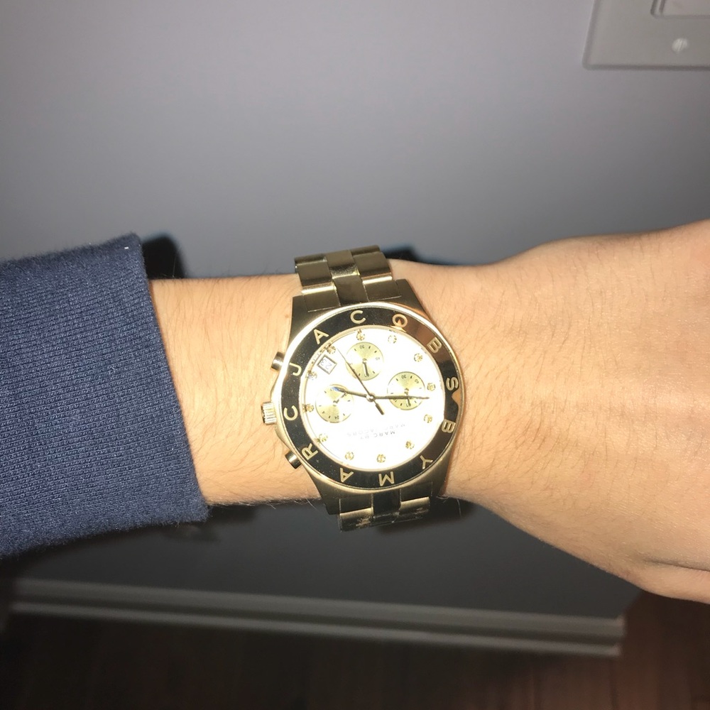 Marc Jacobs Gold Watch